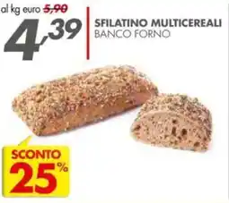 Italmark Sfilatino multicereali banco forno offerta
