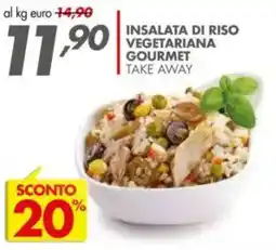 Italmark Insalata di riso vegetariana gourmet take away offerta
