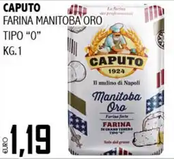 Big Food Caputo farina manitoba oro tipo "0" offerta