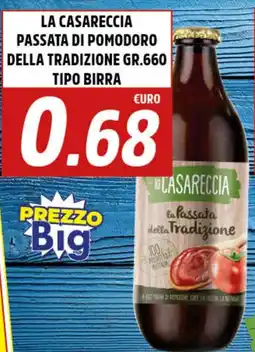 Big Food La casareccia passata di pomodoro della tradizione offerta