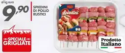 Italmark Spiedini di pollo RUSTICI offerta