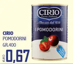 Big Food Cirio pomodorini offerta