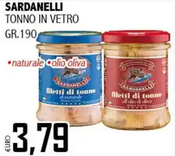 Big Food Sardanelli tonno in vetro offerta