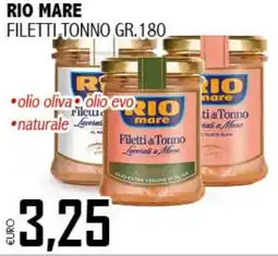 Big Food Rio mare filetti tonno offerta