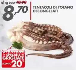 Italmark Tentacoli di totano decongelati offerta