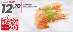 Italmark Gamberi decongelati offerta