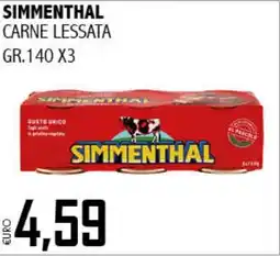 Big Food Simmenthal carne lessata offerta