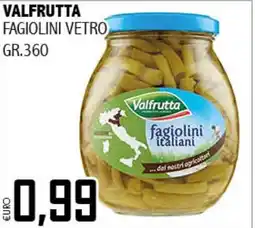 Big Food Valfrutta fagiolini vetro offerta