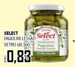 Big Food Select fagiolini lessati vetro offerta