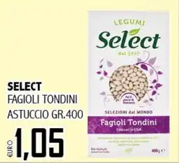 Big Food Select fagioli tondini astuccio offerta