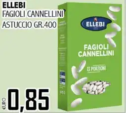 Big Food Ellebi fagioli cannellini astuccio offerta