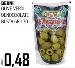 Big Food Berni olive verdi denocciolate busta offerta