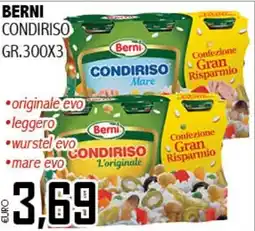 Big Food Berni condiriso offerta