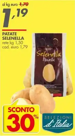 Italmark Patate SELENELLA rete offerta