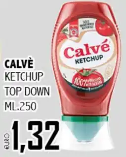 Big Food Calvè ketchup top down offerta