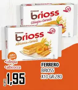 Big Food Ferrero brioss x10 offerta