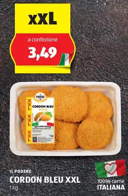 ALDI Il podere cordon bleu xxl offerta