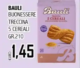 Big Food Bauli buonessere treccina 5 cereali offerta