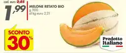 Italmark Melone retato bio offerta