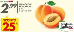 Italmark Albicocche biologiche offerta