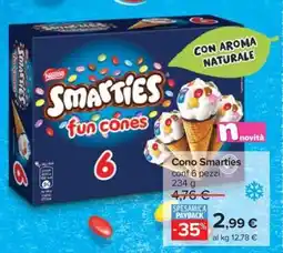 Carrefour CONO SMARTIES offerta