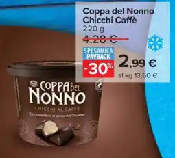 Carrefour Coppa del Nonno Chicchi Caffè offerta