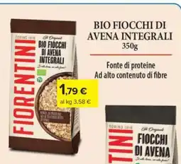 Carrefour BIO FIOCCHI DI AVENA INTEGRALI offerta
