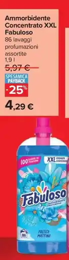Carrefour Ammorbidente Concentrato XXL Fabuloso offerta