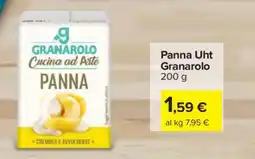 Carrefour PANNA UHT GRANAROLO offerta
