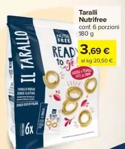 Carrefour Taralli Nutrifree offerta
