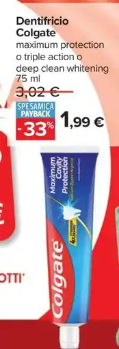 Carrefour DENTIFRICIO COLGATE offerta