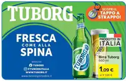 Carrefour Birra Tuborg offerta