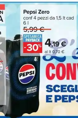 Carrefour PEPSI ZERO offerta