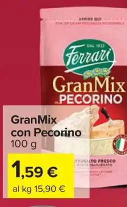 Carrefour GranMix con Pecorino offerta