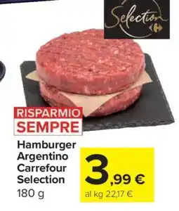 Carrefour Hamburger Argentino Carrefour Selection offerta