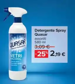 Carrefour Detergente Spray Quasar offerta
