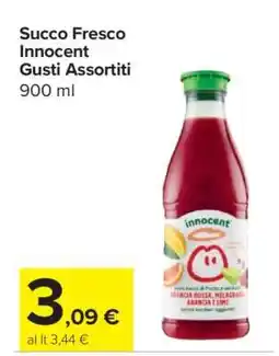 Carrefour Succo Fresco Innocent Gusti Assortiti offerta
