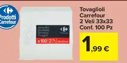 Carrefour Tovaglioli Carrefour offerta