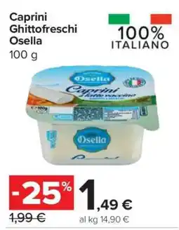 Carrefour Caprini Ghittofreschi Osella offerta