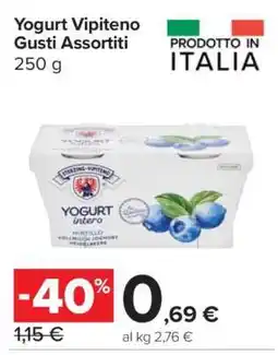 Carrefour Yogurt Vipiteno Gusti Assortiti offerta