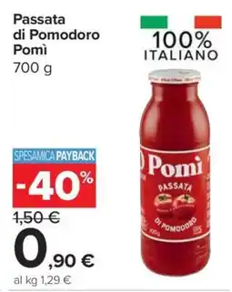 Carrefour Passata di Pomodoro Pomì offerta