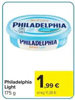 Carrefour Philadelphia Light offerta
