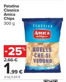 Carrefour PATATINA CLASSICA AMICA CHIPS offerta