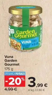 Carrefour Vuna Garden Gourmet offerta