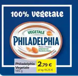 Carrefour PHILADELPHIA vegetale offerta