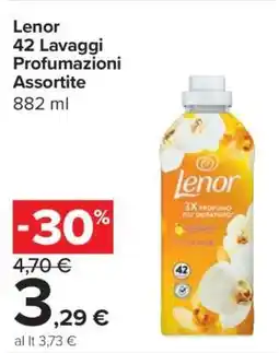 Carrefour Lenor 42 Lavaggi Profumazioni Assortite offerta