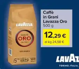 Carrefour Caffè in Grani Lavazza Oro offerta