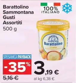 Carrefour Barattolino Sammontana Gusti Assortiti offerta