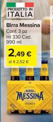 Carrefour Birra MESSINA offerta