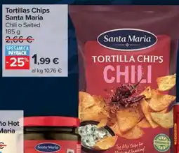 Carrefour Tortillas Chips Santa Maria offerta